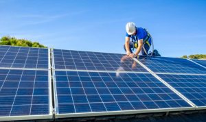 Installation et mise en production des panneaux solaires photovoltaïques à Saint-Nabord
